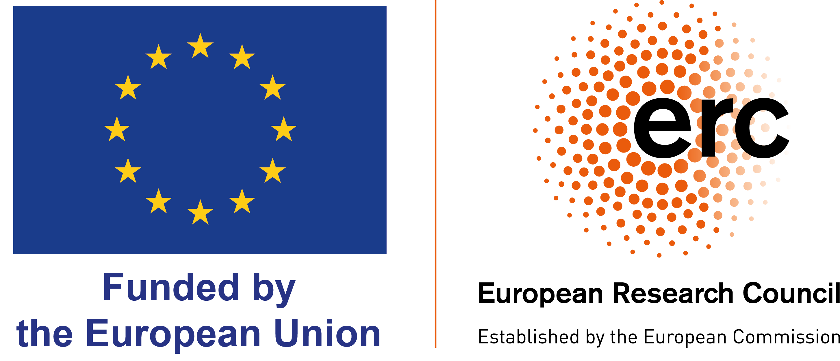 European Research Council Executive Agency. </br>Funded by the European Union. Views and opinions expressed are however those of the author(s) only and do not necessarily reflect those of the European Union or the European Research Council Executive Agency. Neither the European Union nor the granting authority can be held responsible for them.
